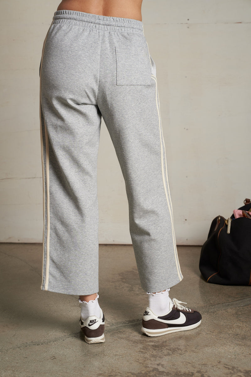 PerfectWhiteTee - Claud Travel Track Pant - Heather Grey