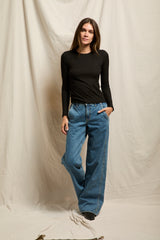 T440-LYDIA - poorboy long sleeve jersey