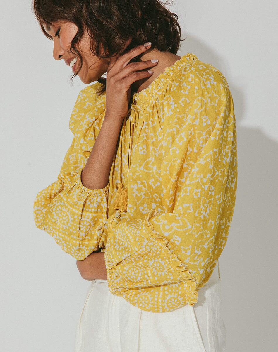 Load image into Gallery viewer, Lyra Blouse, Cassia
