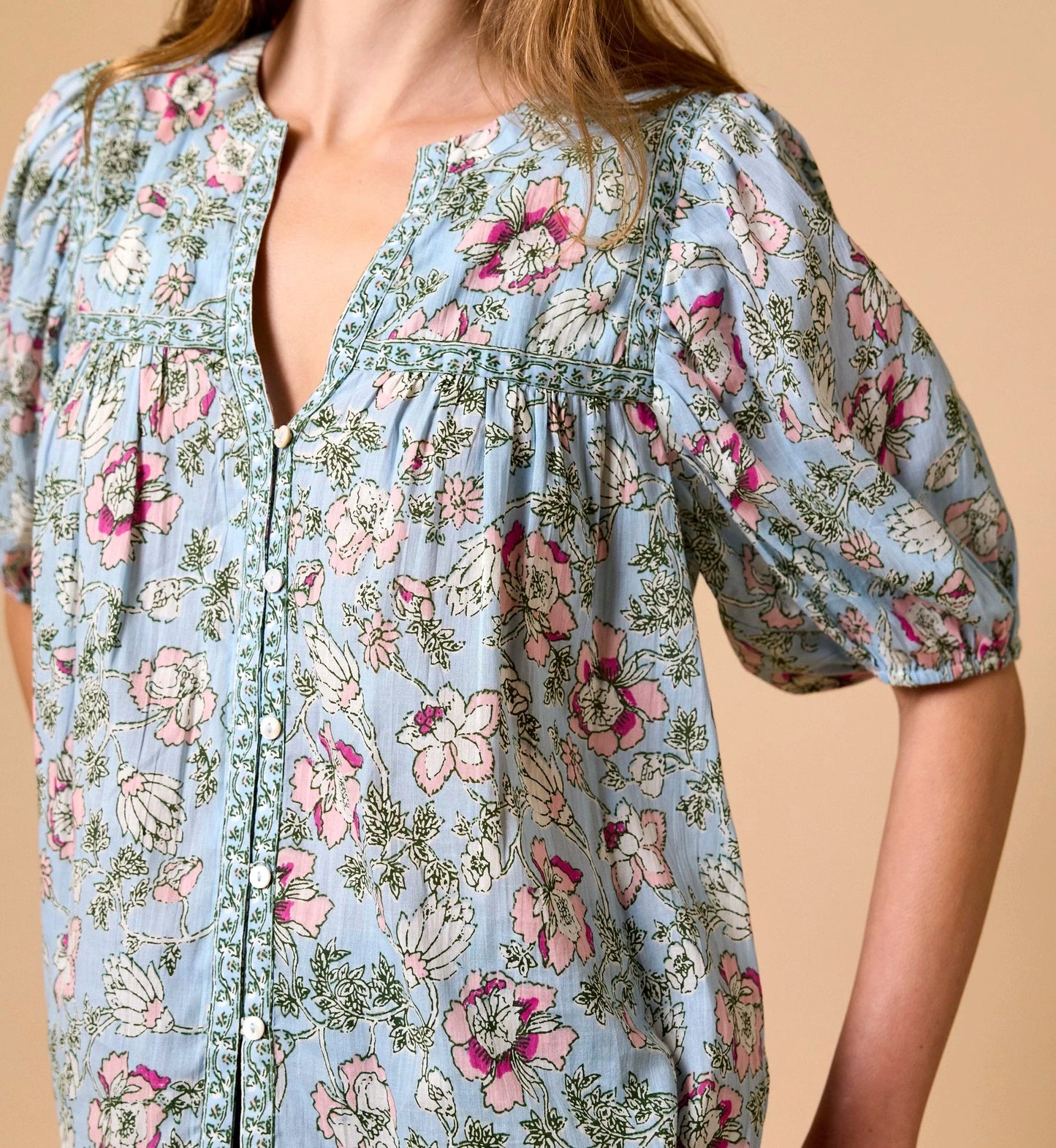 Cleobella - Maisie Blouse - Luna Flora