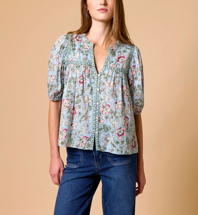 Cleobella - Maisie Blouse - Luna Flora