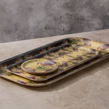 Marsh Heron Narrow Birchwood Small Decorative Tray