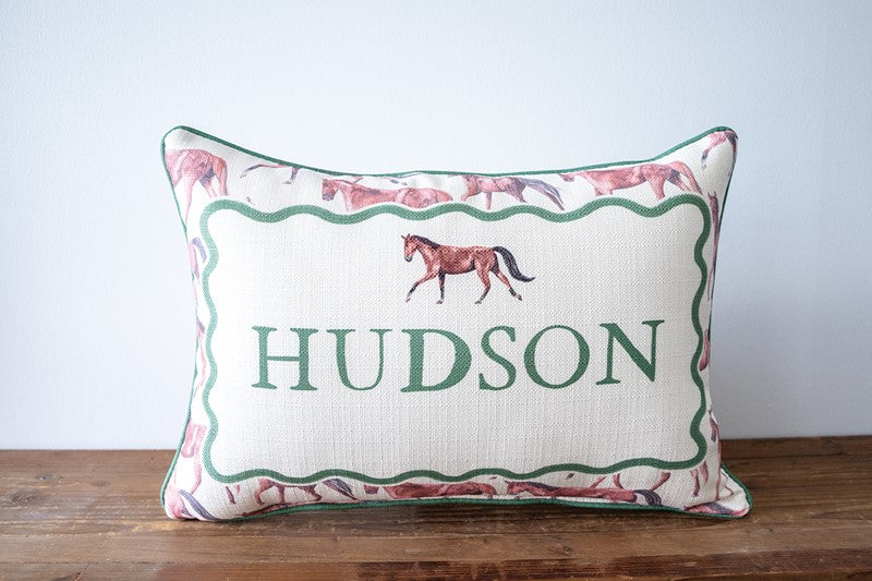 Personalized Horse Name Pillow