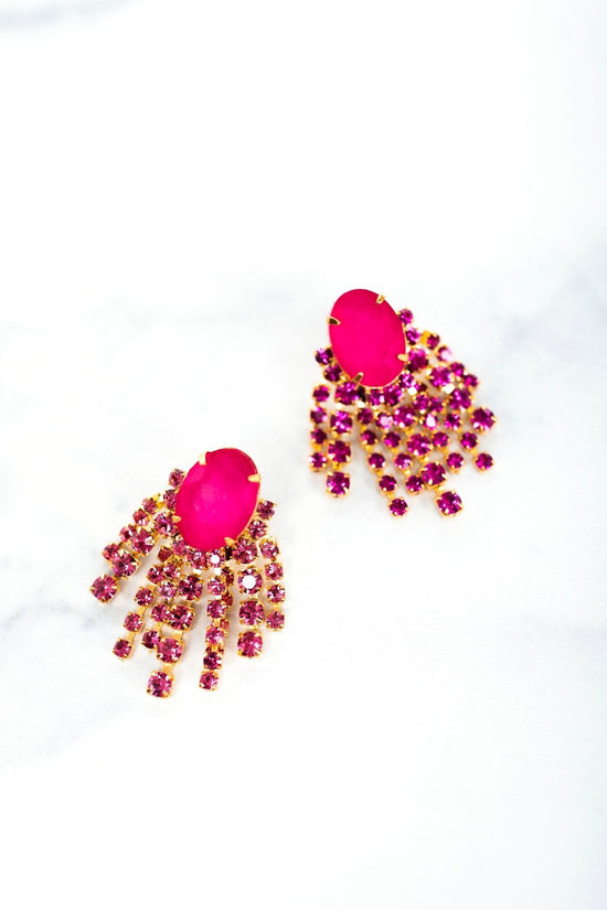 Elizabeth Cole Jewelry - Nala Earrings, Pink