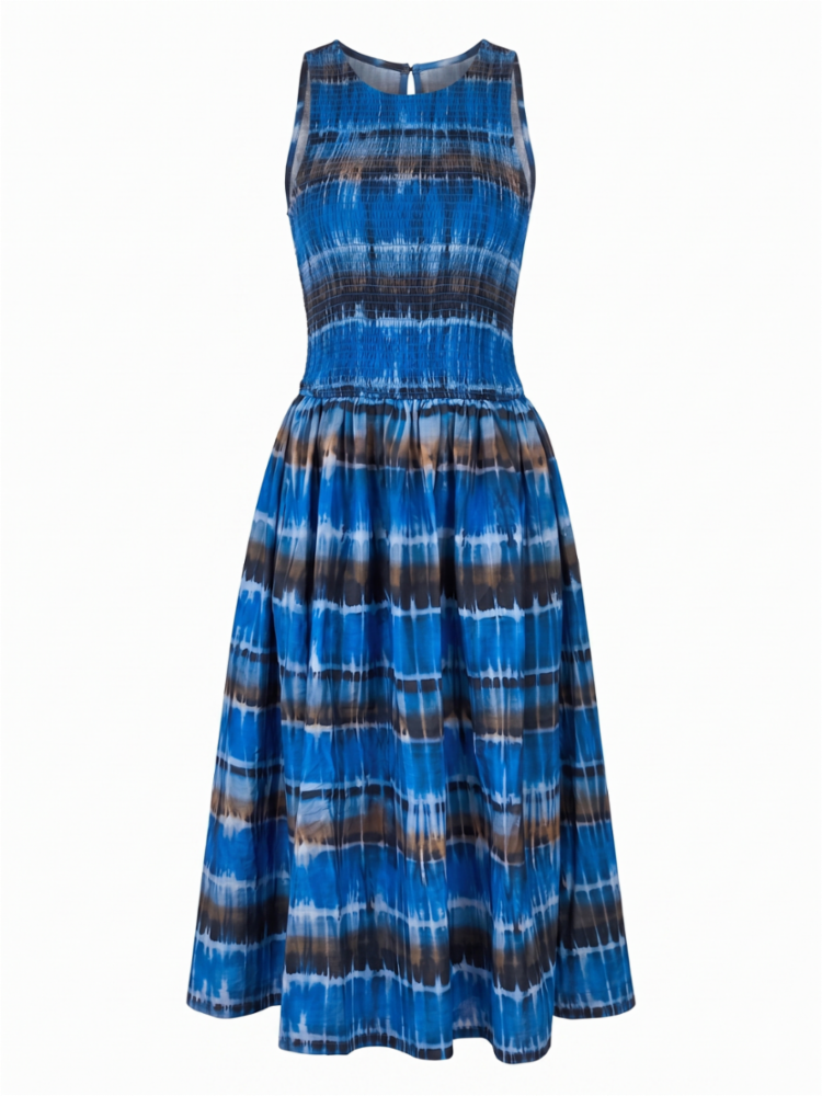 Abstract Stripe Blue