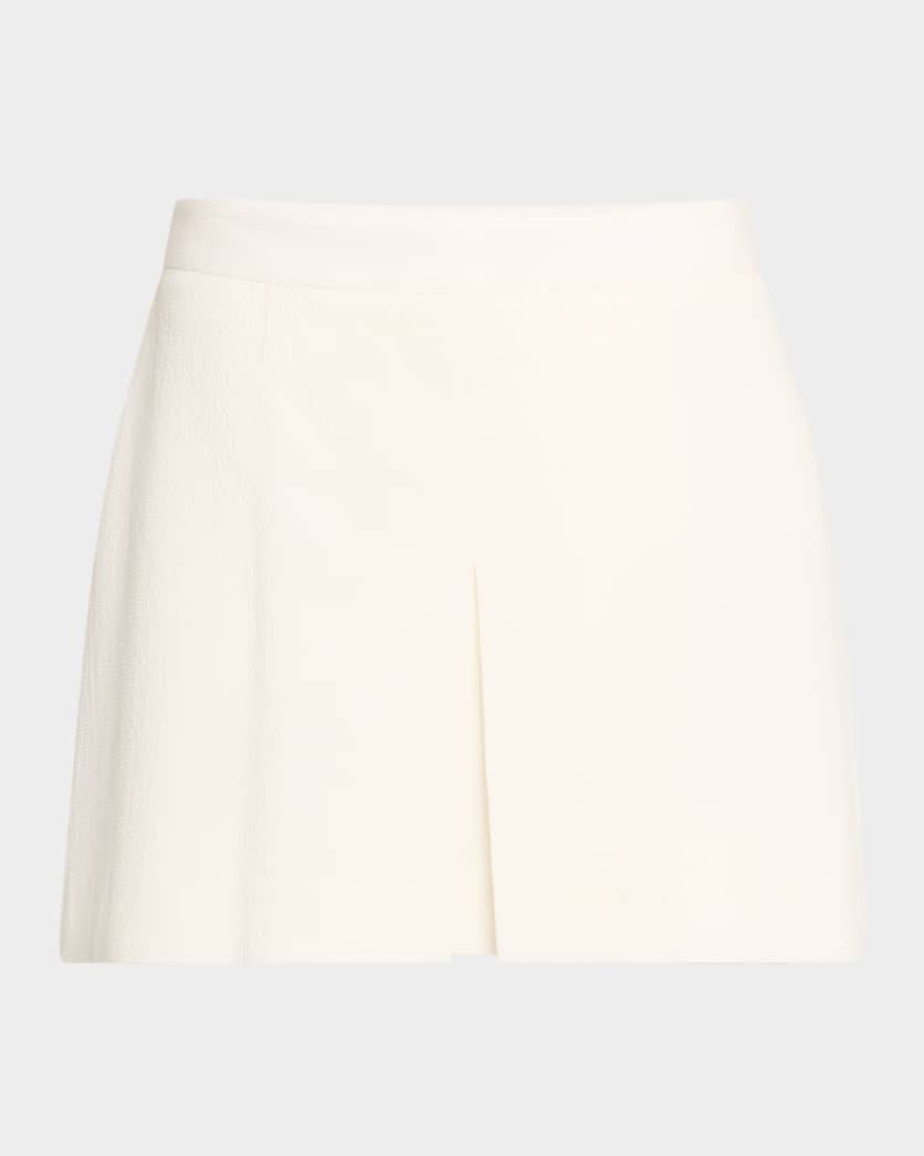FRAME - The Seersucker Short - White