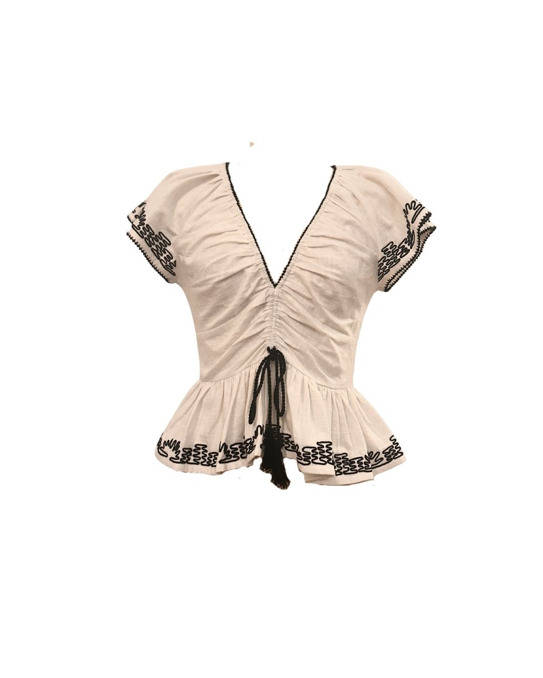 ILIO NEMA - Meltemis Top - Dori Embroidery