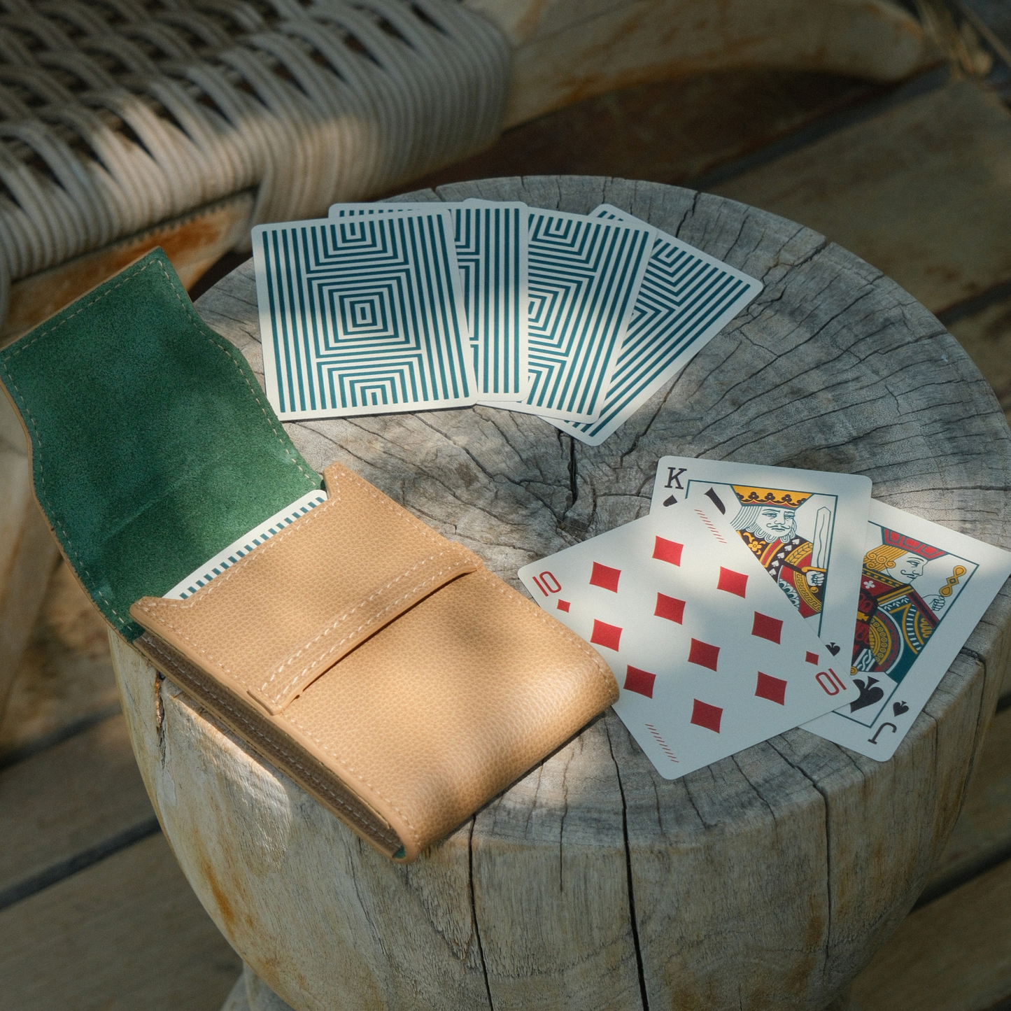 Leather Playing Card Set - The Palmilla