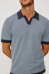 Rails Men's - Hayden Polo Shirt - Blue Lagoon