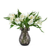 Hobnail Vase - Petal - Smoky Amaro
