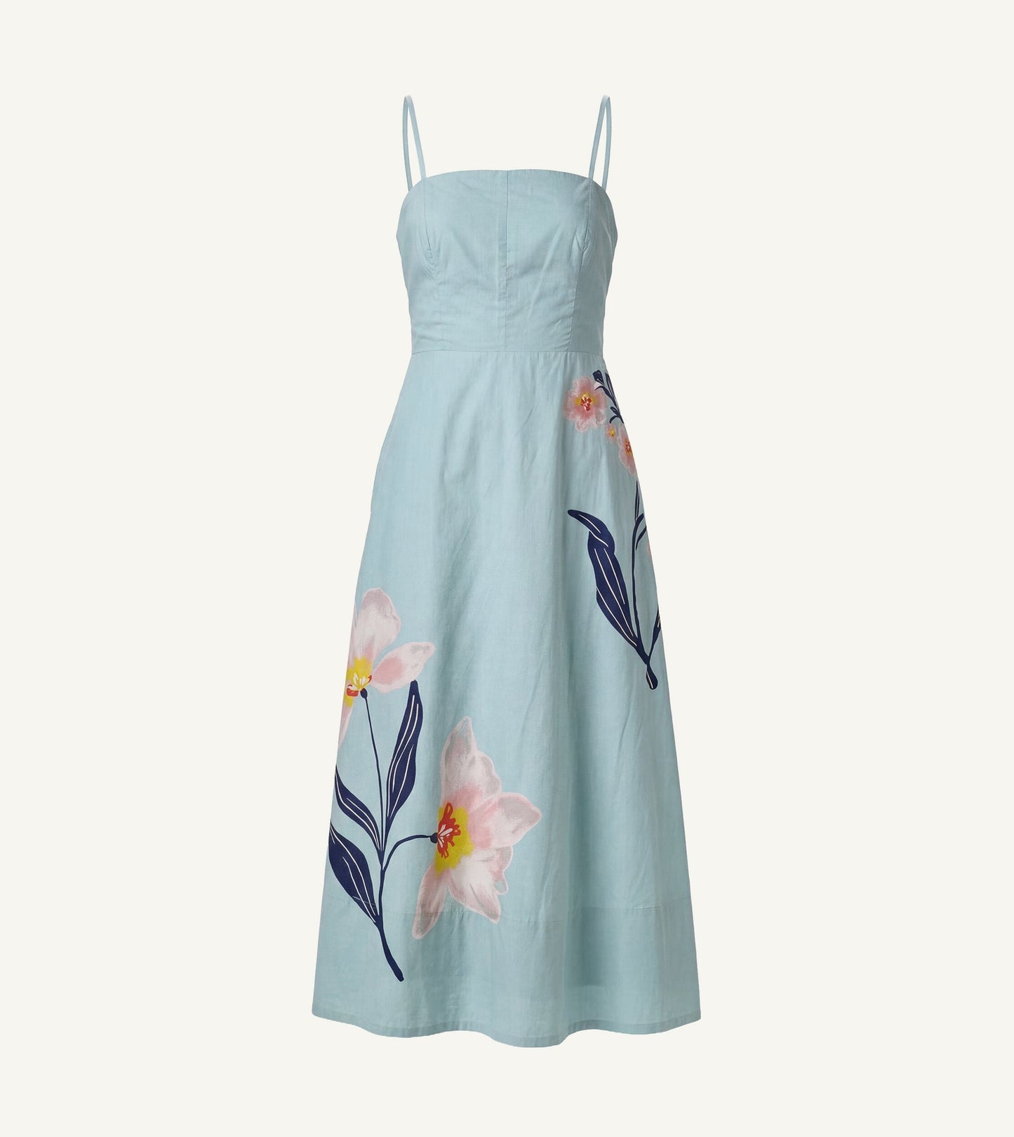 Cleobella - Riley Ankle Dress - Moresco Blue Surf