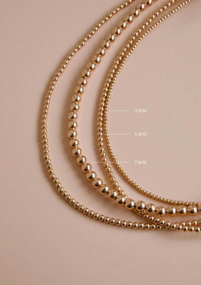 5MM Signature Beaded Necklace