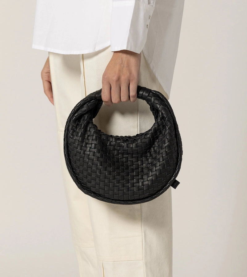 Cleobella - Santiago Mini Hobo Bag - Black