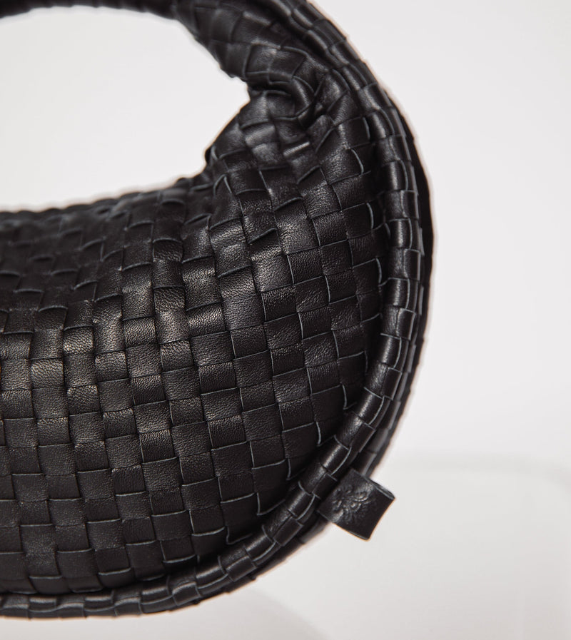 Cleobella - Santiago Mini Hobo Bag - Black