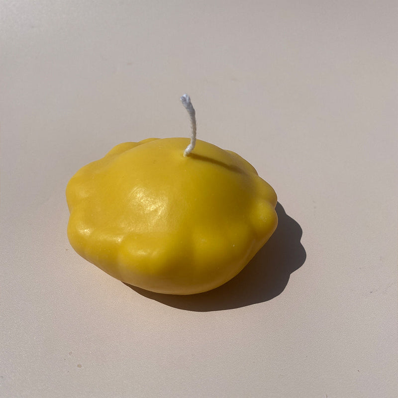 Yellow Squash Candle