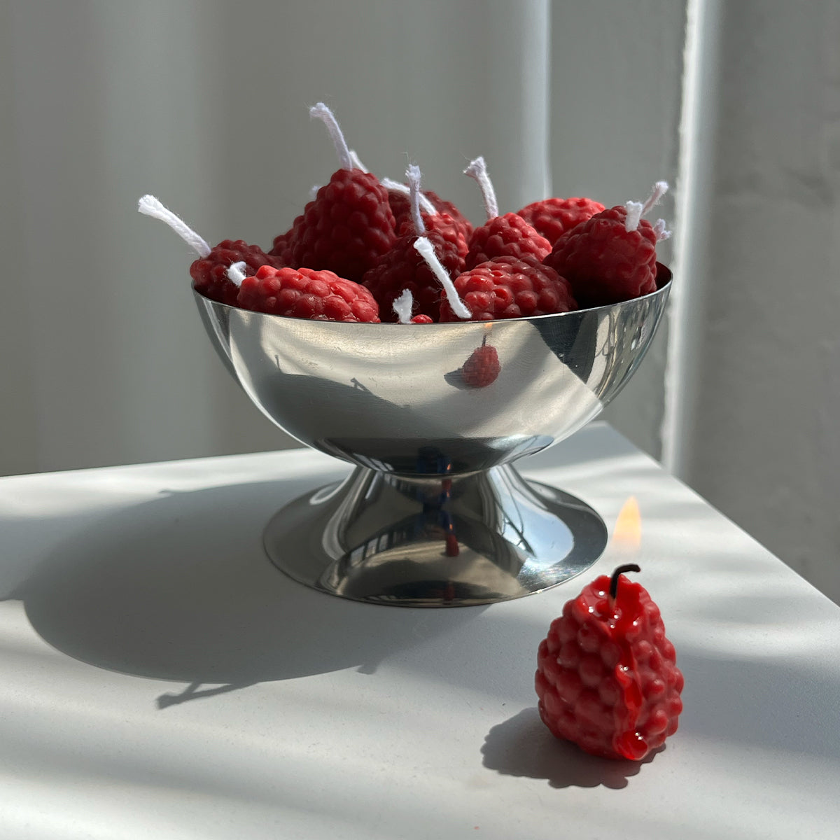 Raspberry Candles - 10 Pack – Jones & Daughters
