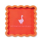 Silly Goose Lacquer Tray