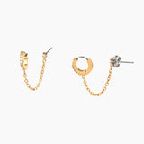 Single Lara Pearl Hoop Earring