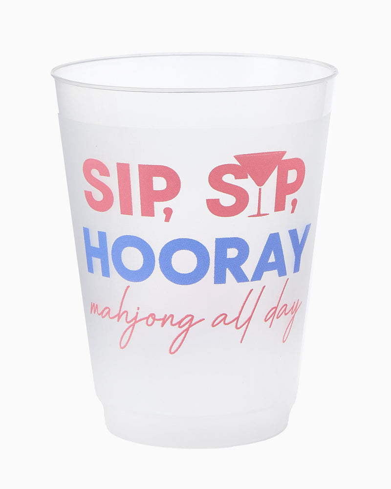 Oh My Mahjong - Sip Sip Hooray Cups