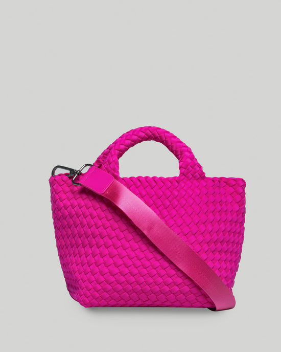 Load image into Gallery viewer, St. Barths Mini Tote, Miami Pink
