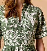 Cleobella - Starling Mini Dress - Verdant Flight