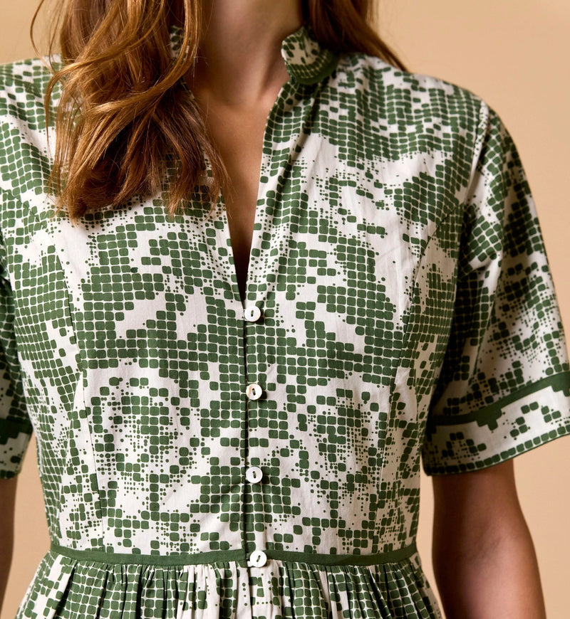 Cleobella - Starling Mini Dress - Verdant Flight