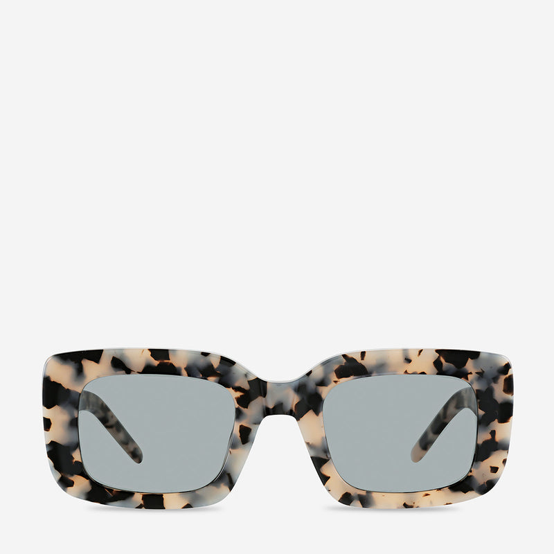 Status Anxiety - Unyielding Sunglasses - White Tort