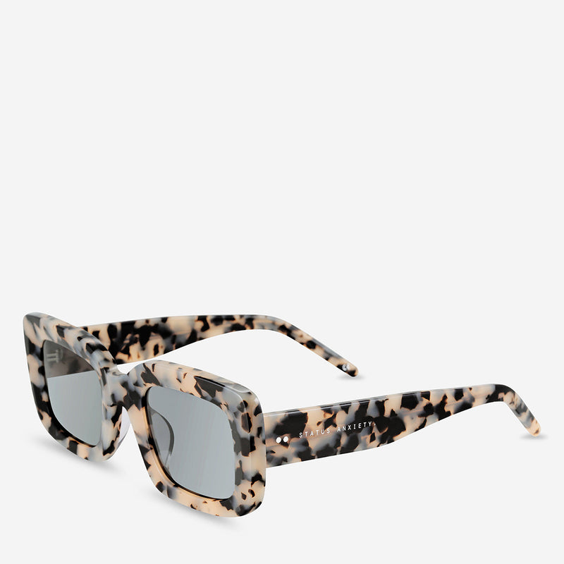 Status Anxiety - Unyielding Sunglasses - White Tort