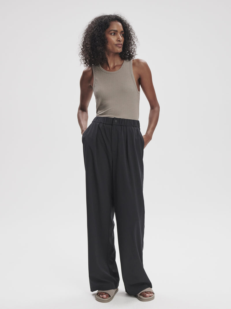 Varley - Kayson Wide Leg Pant 29.5" - Black