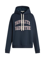 Favorite Daughter - The Logo Hoodie - Navy/Burgandy