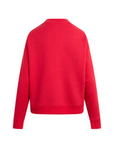 Favorite Daughter - The Varsity Sweatshirt - Rouge Red White