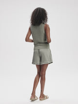 Varley - Ferns Open Knit Tank - Shadow
