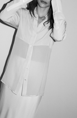 Favorite Daughter - The Sheer Sophistication Top - Ivory