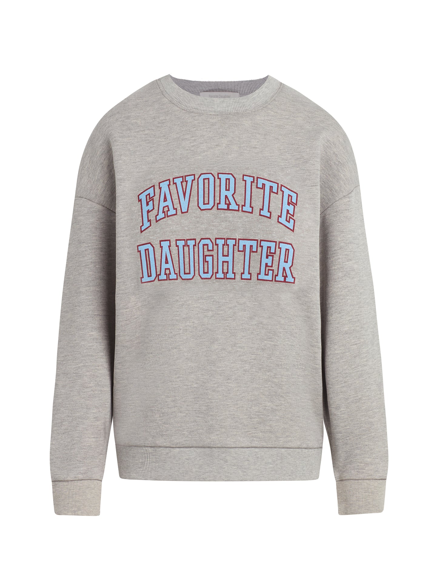Favorite Daughter - The Collegiate Sweatshirt - Heather Grey