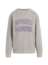 Favorite Daughter - The Collegiate Sweatshirt - Heather Grey