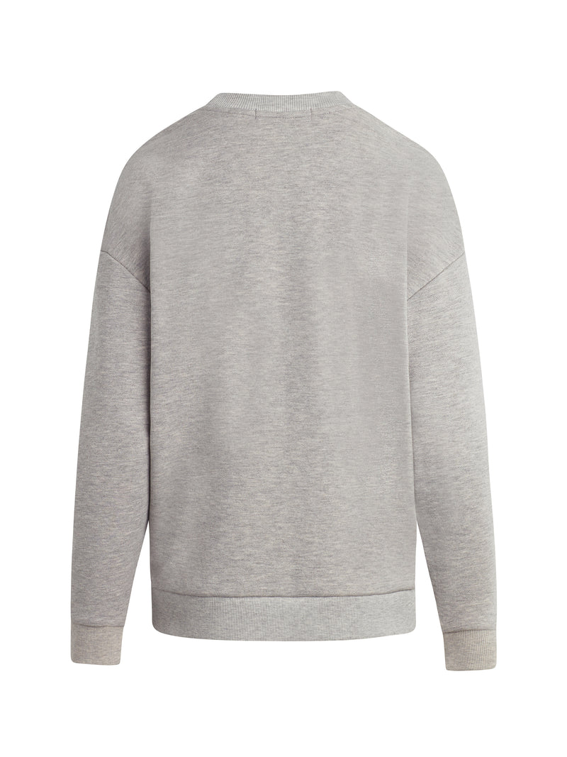Favorite Daughter - The Collegiate Sweatshirt - Heather Grey