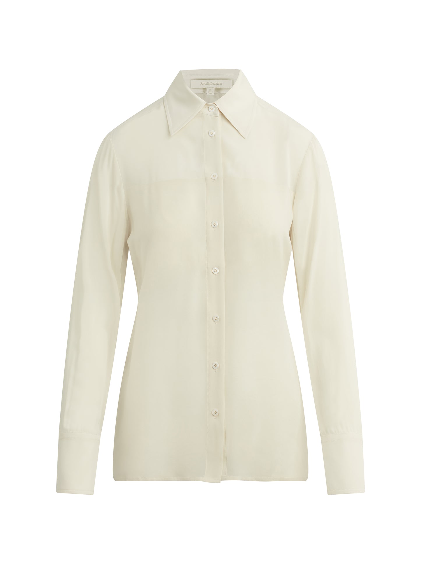 Favorite Daughter - The Sheer Sophistication Top - Ivory