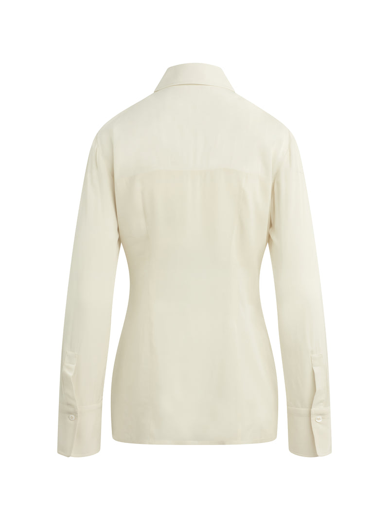 Favorite Daughter - The Sheer Sophistication Top - Ivory