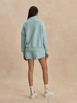 Varley - Hawley Half Zip Sweat - Porcelain Blue