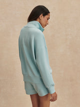 Varley - Hawley Half Zip Sweat - Porcelain Blue