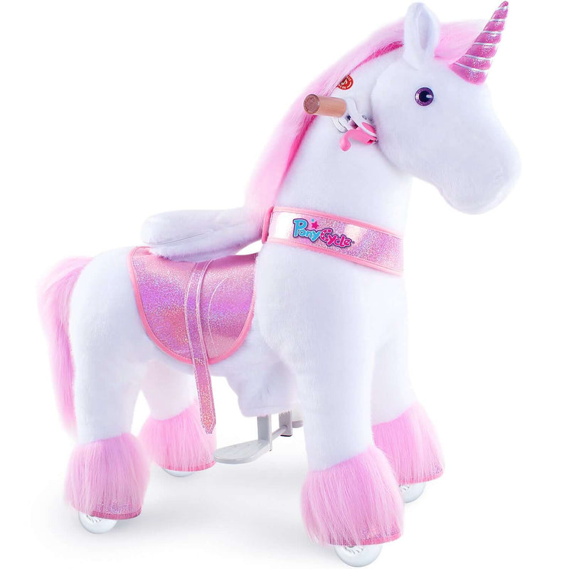 PonyCycle Ride-On Unicorn Age 3-5 - Pink Model U