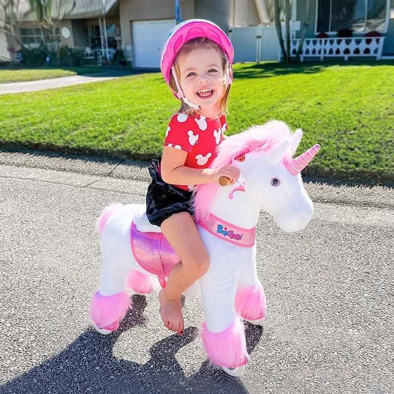PonyCycle Ride-On Unicorn Age 3-5 - Pink Model U