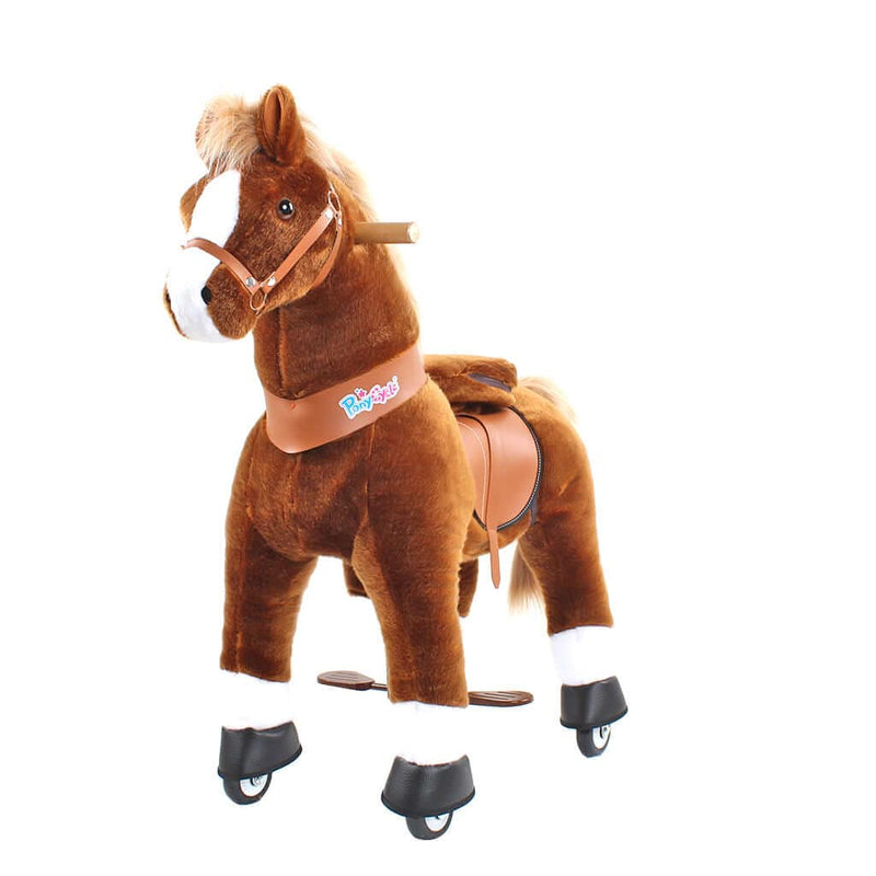 PonyCycle Ride-On Pony Age 3-5 - Brown Model U