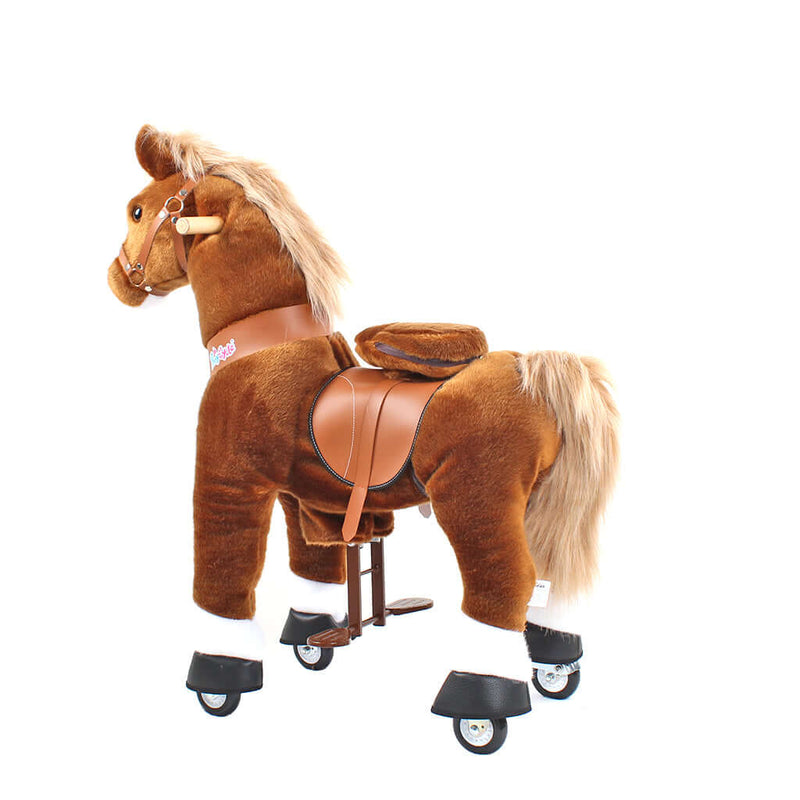 PonyCycle Ride-On Pony Age 3-5 - Brown Model U