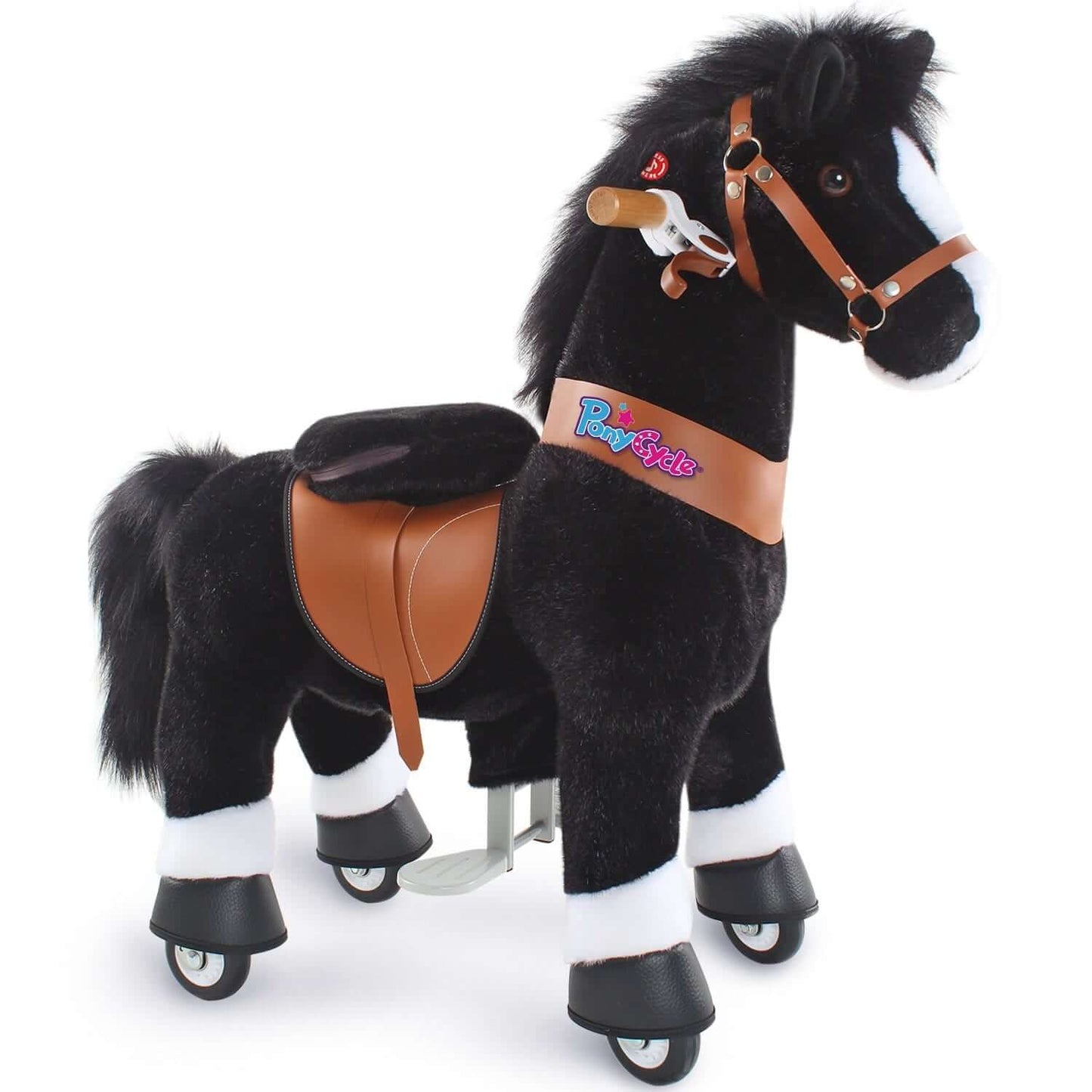 PonyCycle Ride-On Horse Age 3-5 - Black Model U