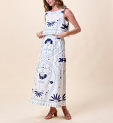 Cleobella - Venetia Top - Liliana Blue Surf