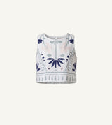 Cleobella - Venetia Top - Liliana Blue Surf