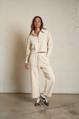 PerfectWhiteTee - Fallon Fleece Barrel Sweatpant – Sugar