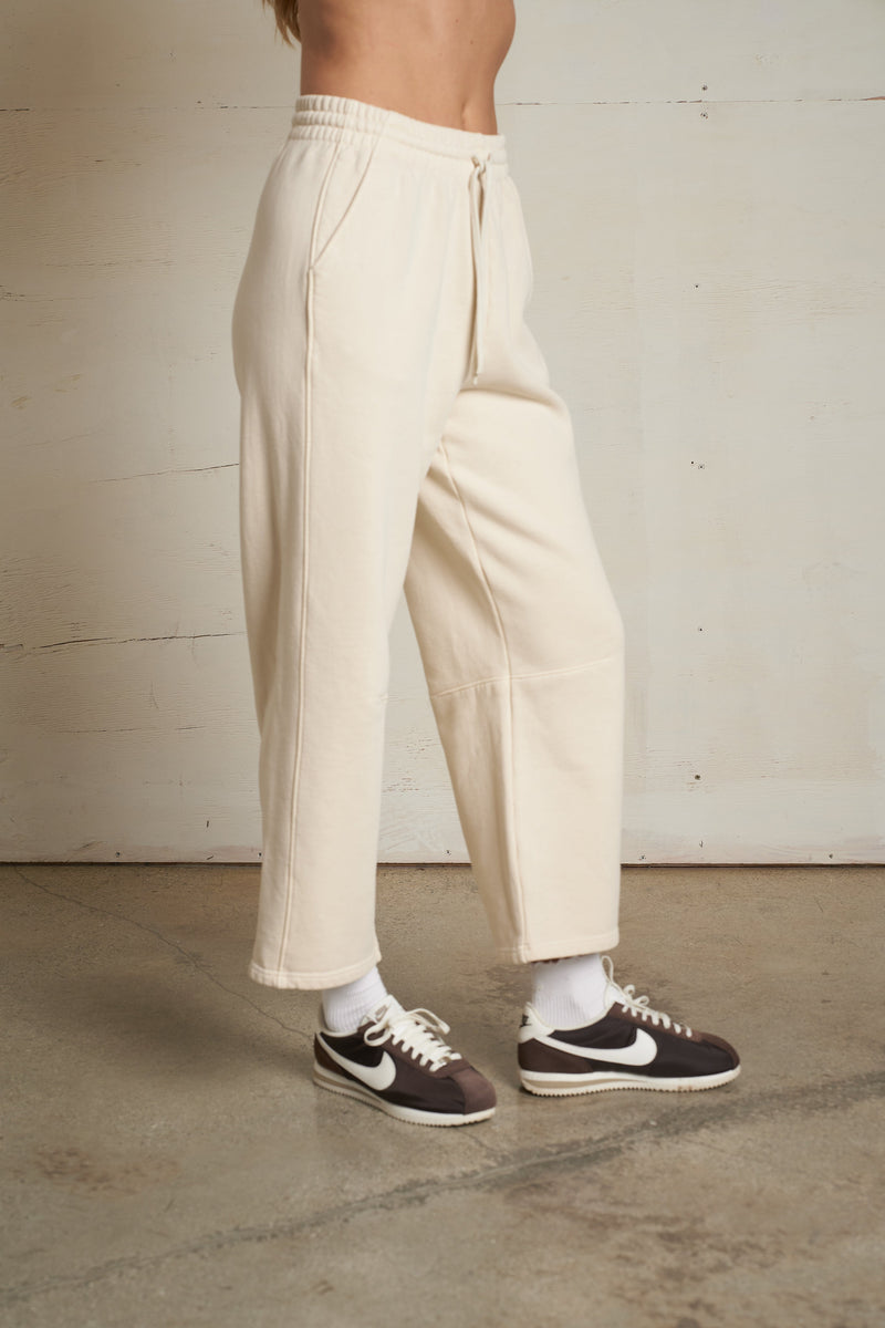 PerfectWhiteTee - Fallon Fleece Barrel Sweatpant – Sugar