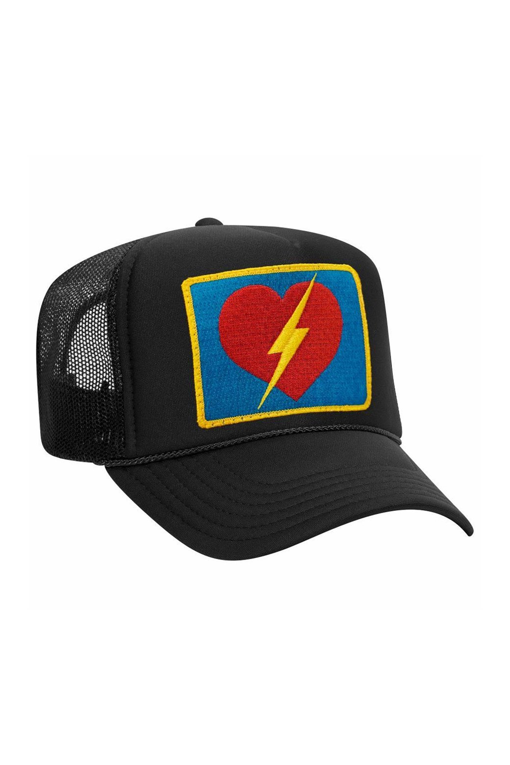 Load image into Gallery viewer, Bolt Heart- Vintage Low Rise Trucker
